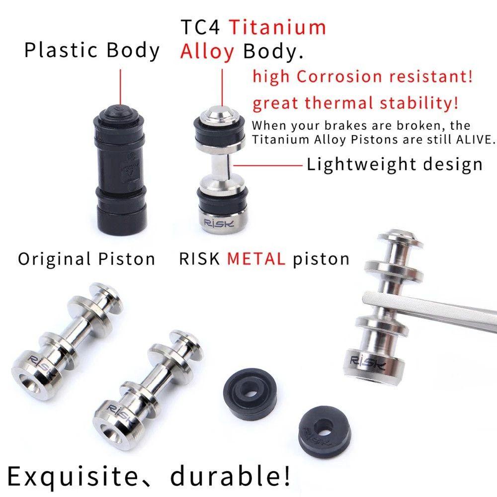 REBUY Brake Lever Piston Cycling MTB Bike Bagian Perbaikan Rem Sepeda Hidrolik Sepeda Gunung XT M8000 M7000