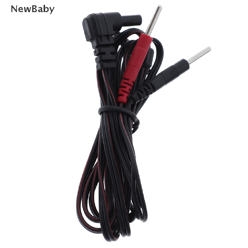 Kabel Konektor Elektroda Standar Pin 2mm Untuk Pijat Bayi