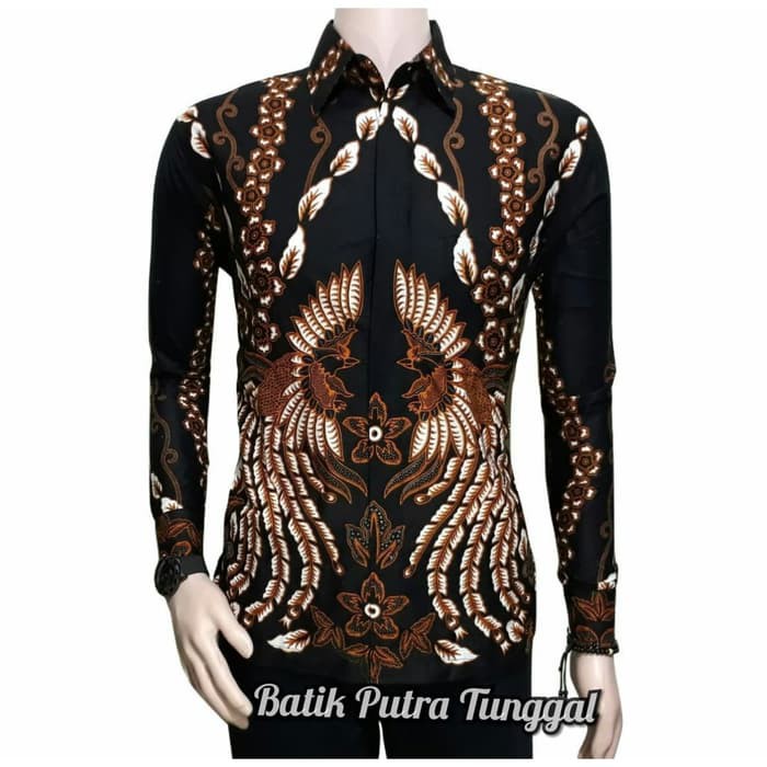 kemeja batik pria mix prada | BATIK PEKALONGAN