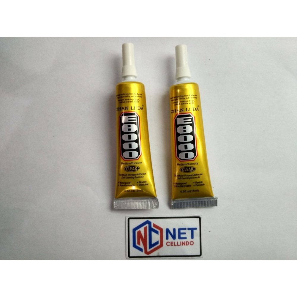 

TERLARIS! LEM TOUCHSCREEN ZHANLIDA E8000 15ML LIQUID GLUE OPTICAL CLEAR