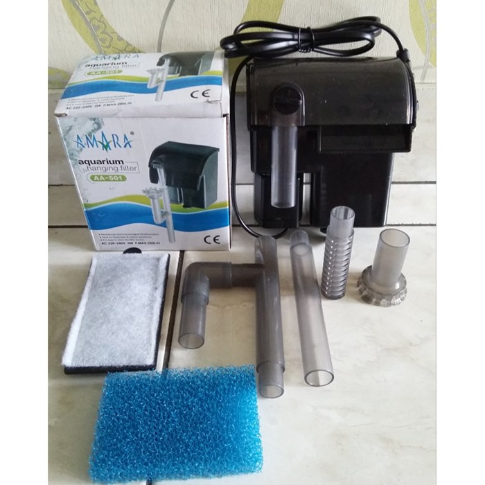 Hanging Filter Gantung Amara AA 501 Hang On Aquarium Akuarium AA501