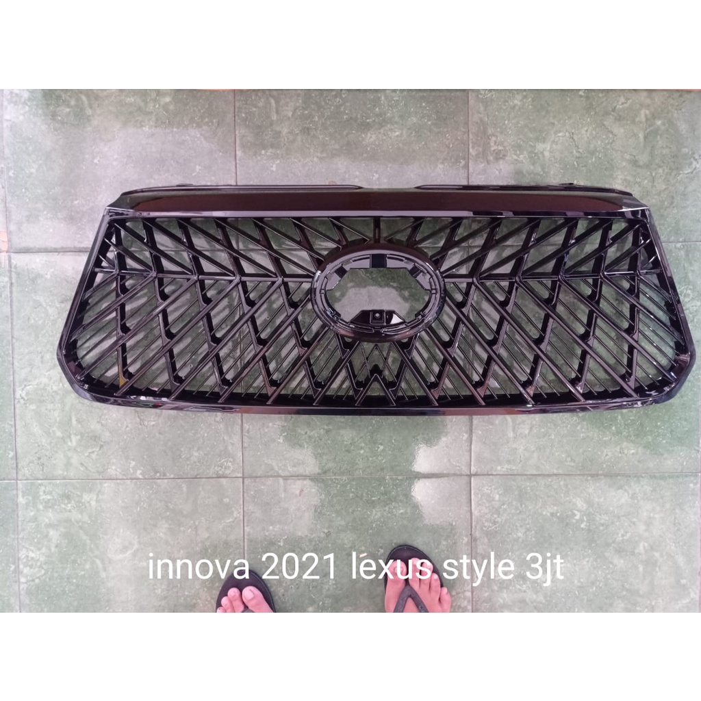 GRILL INNOVA 2021 up LEXUS STYLE HITAM GLOSY