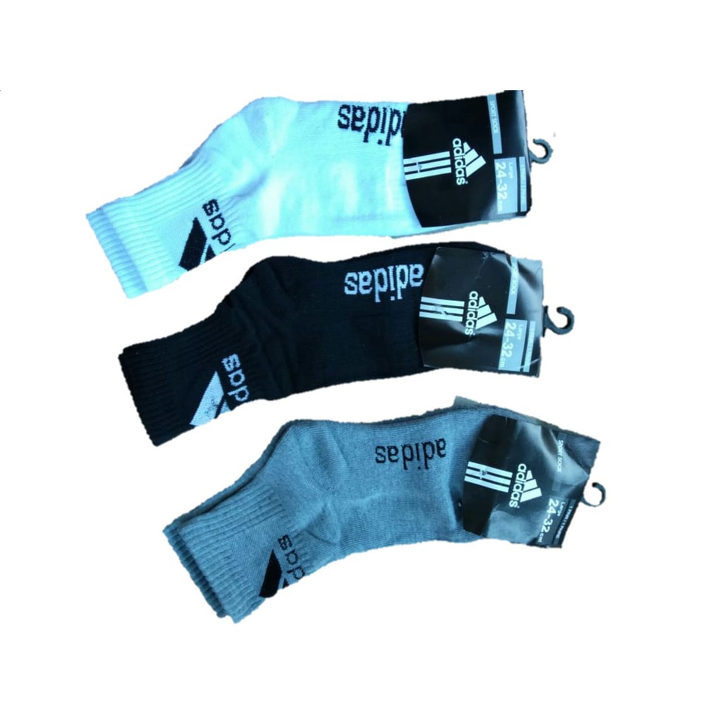  Kaos  Kaki  Running  Olahraga Grade ORI Adidas  pendek 