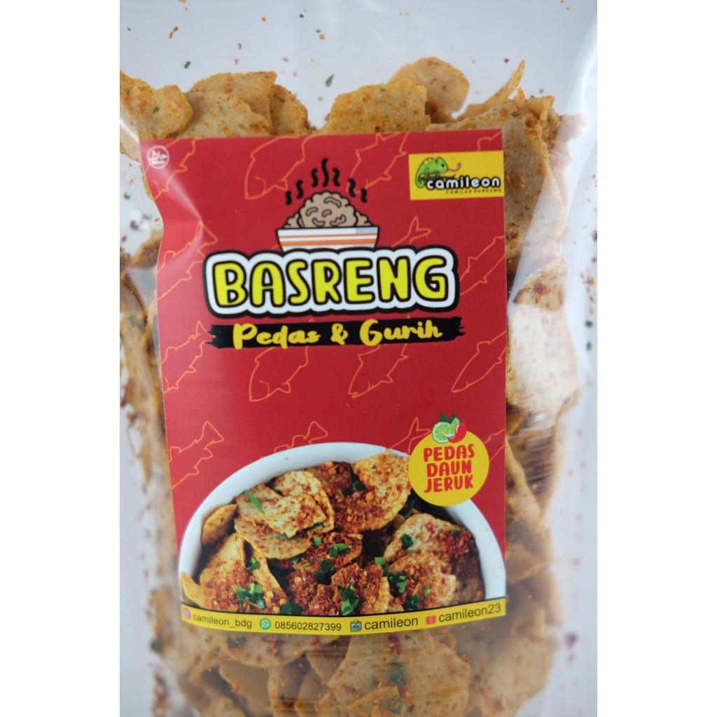 

BASRENG Bakso Goreng Cenghar Asli Bandung Pedas Daun Jeruk Kriuk Renyah 160 gr by camileon_bdg