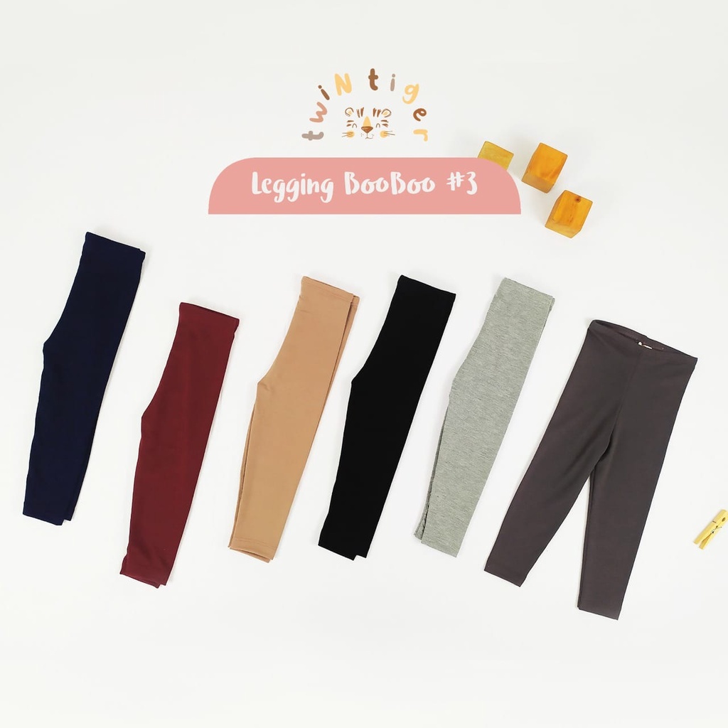 Twin Tiger Legging Anak Bahan Halus 0-3 Tahun Boo Boo / BooBoo Legging Bayi