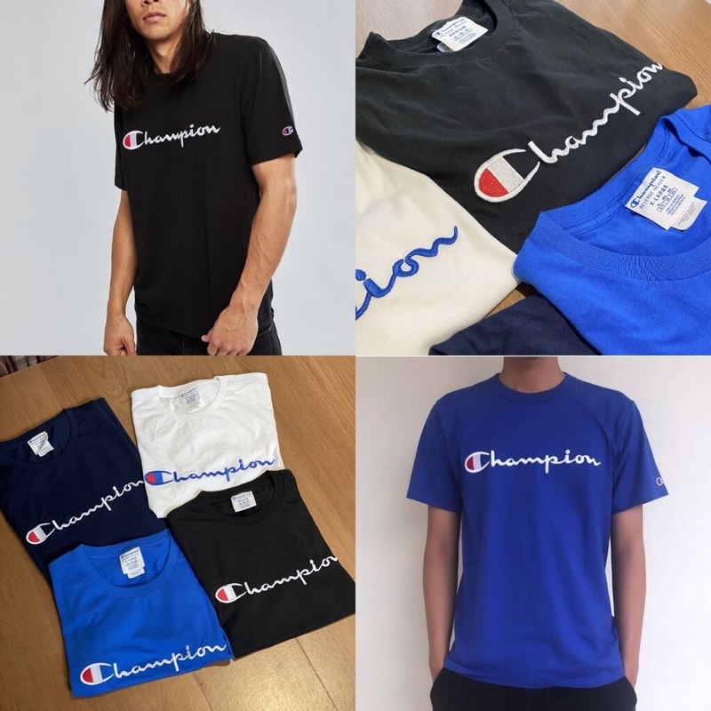 Kaos Pria Wanita Champion Kaos Santai Original Termurah
