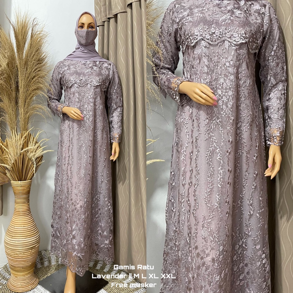 (COD) Gamis Tile Ratu| Gamis| Gamis Pesta| Gamis Kondangan| Gamis Tile| Gamis Brukat| Gamis Brokat| Gamis Pesta Terbaru| Gamis Brukat Terbaru| Dress Kondangan| Kebaya Modern| Baju Pesta Wanita Muslim| Baju Kondangan Wanita HANANIA KEBAYA MODREN