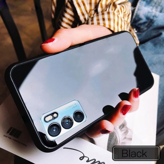 OPPO RENO6 4G / RENO 6 5G SOFT CASE GLASS CASE BACK COVER