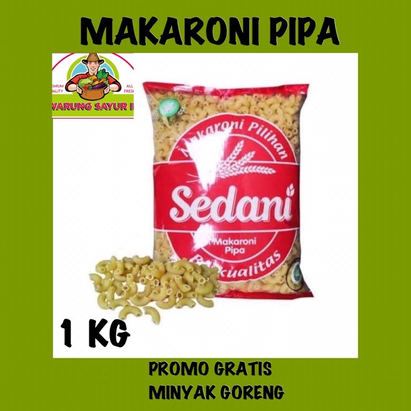 

MAKARONI PIPA 1 KG By Sedani