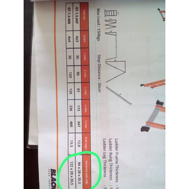 tangga lipat ultifungsi 4.6 meter - tangga aluminium