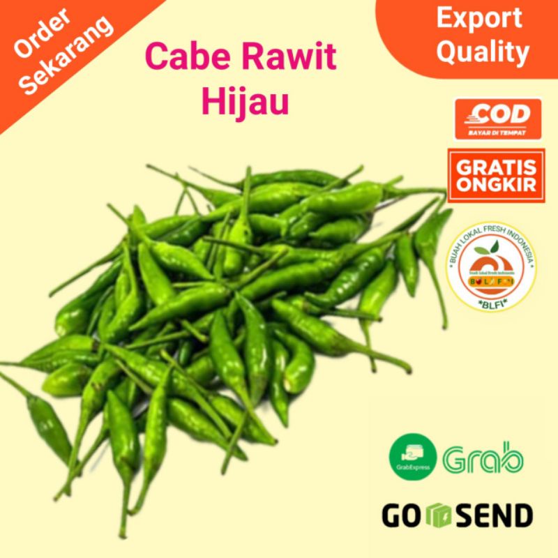 

CABE RAWIT HIJAU/CABAI RAWIT HIJAU FRESH