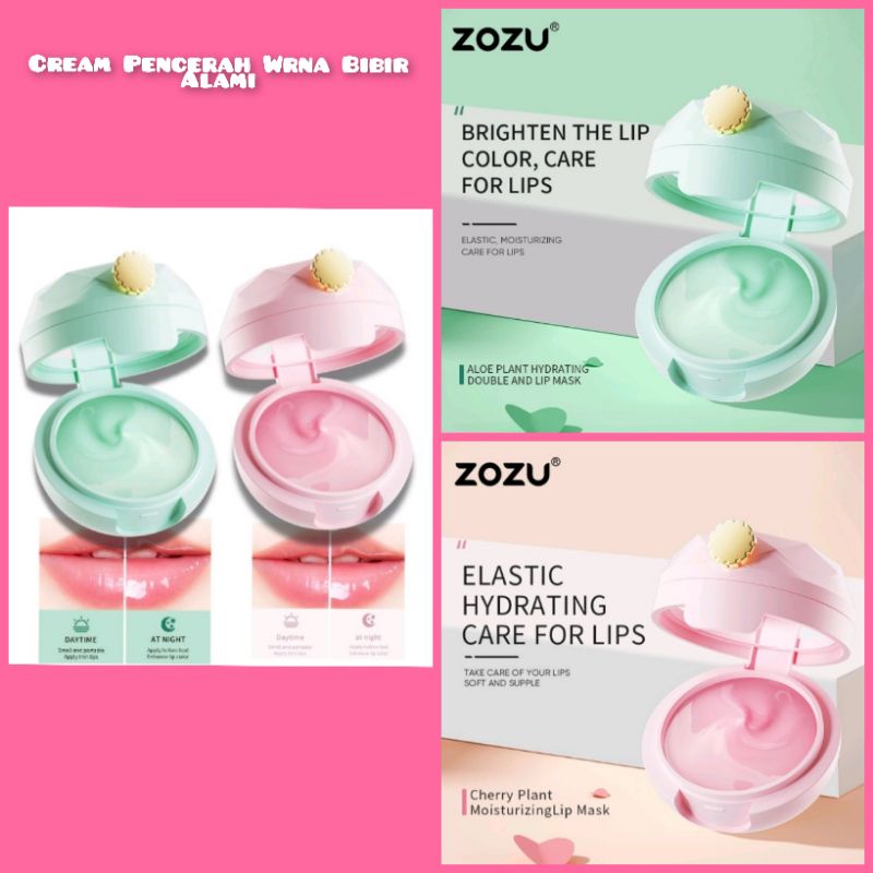 ZOZU MOISTURING LIP CREAM LIP BALM LIP MASK