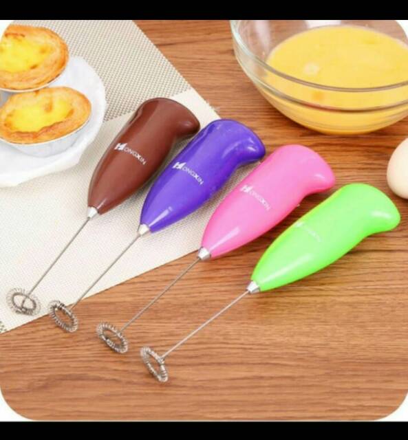 Mini Hand Mixer Portable - Pengocok Telur Teh Kopi - Mixer Mini