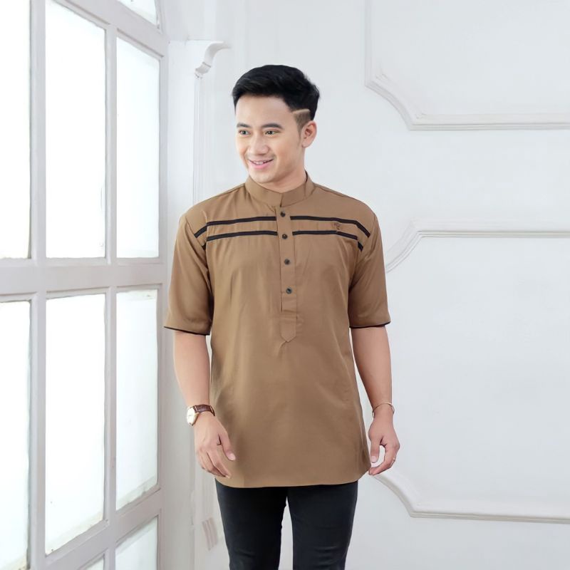BAJU KOKO KURTA TERBARU GARIS KOKO KEKINIAN & KOKO.FF