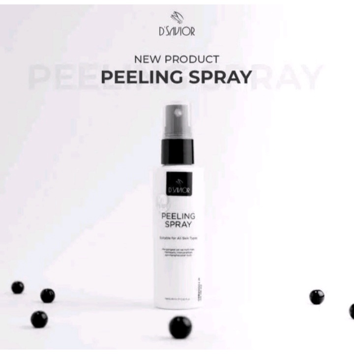 Dsavior Peeling Spray Penghilang Daki Menahun Penghilang Bekas Luka Pengangkat Sel Kulit Mati