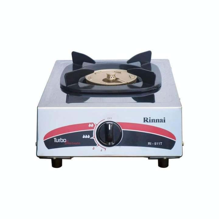 KOMPOR GAS RINNAI RINAI RI-511T SATU 1 TUNGKU API BESAR DAN KECIL