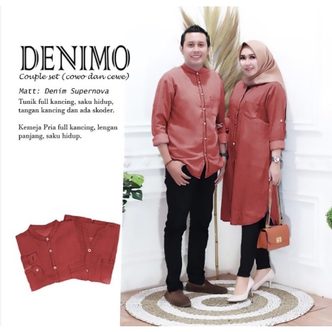 Baju Tunik Couple Pasangan Atasan Couple Suami Istri Cople Suami Istri Terbaru Motif Polos Fit L Baju Tunik Kemeja Polos Set Pakaian Couple Baju Couple Pasangan Muslim Gamis Couple Sarimbit Keluarga Baju Bahan Katun Supernova DENIMO 500gr