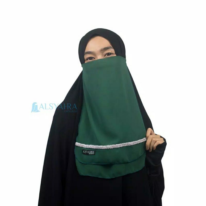 Cadar Tali 2 Layer sifon Renda Alsyahra Exclusive