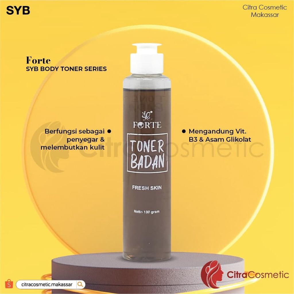 Syb Body Toner Series 100Gr Red Jelly | Forte Body Toner