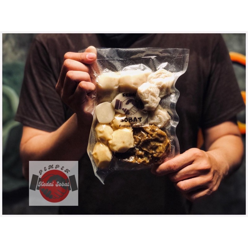 

Pempek Kecil Campur isi 30psc + Cuko / Pempek Khas Palembang
