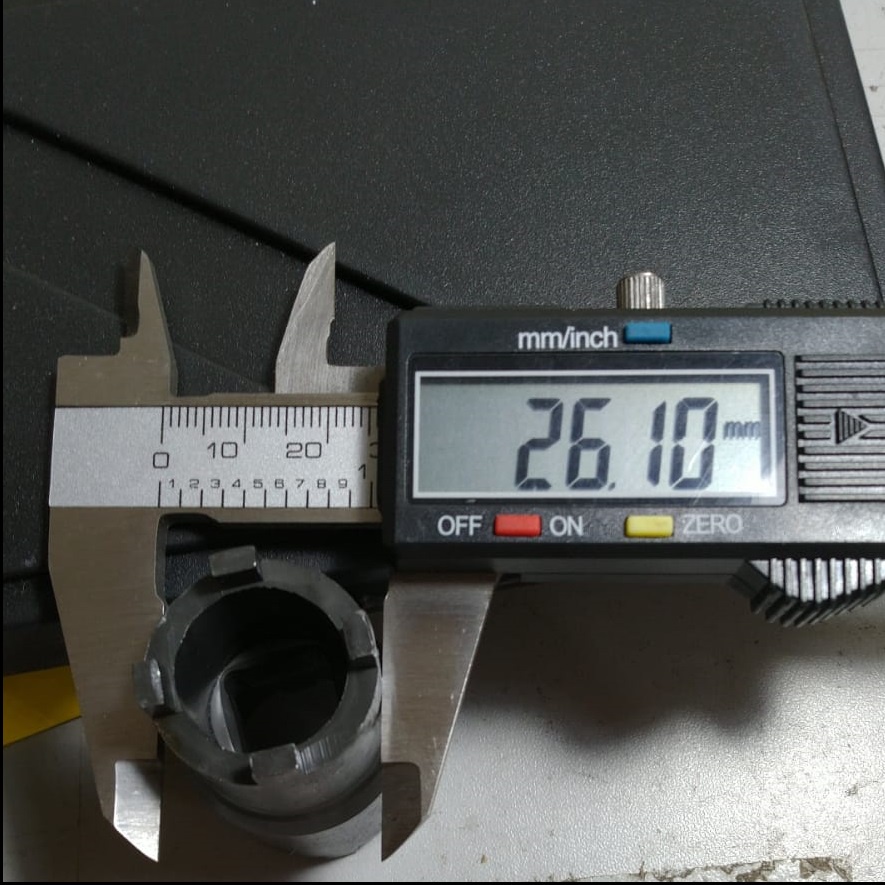 KUNCI MAHKOTA 26 - 30 MM TIPE B KUNCI MUR KOPLING TREKER KOPLING GANDA MOTOR HONDA YAMAHA DOUBLE CROWN DOBEL SOKET-1