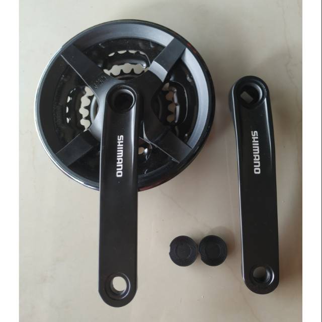 Crank gear  gir tengah shimano sepeda  MTB  3 susun 24 34 42 