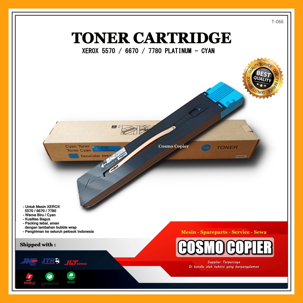 Toner XEROX 5570 / 6670 / 7780 PLATINUM - CYAN