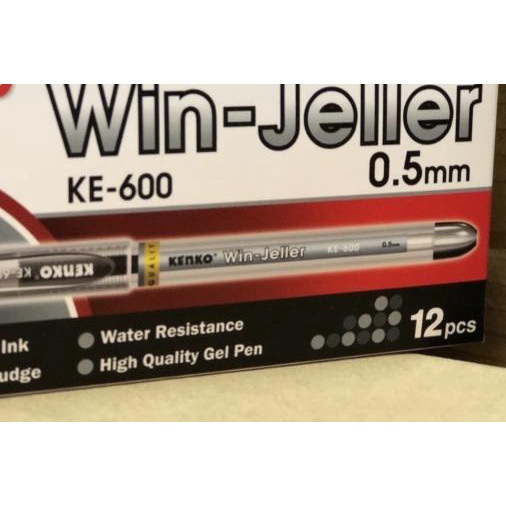 

✧ Pulpen Gel Win-Jeller 0,5 Kenko KE-600 ●