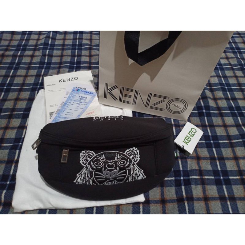 Kenzo Waistbag Original - Kenzo Bumbag Black