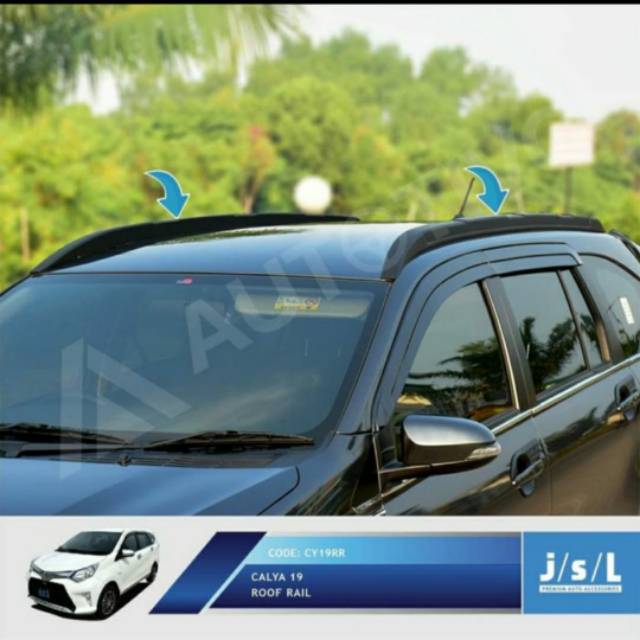 Roof Rail calya 2019 model activo jsl