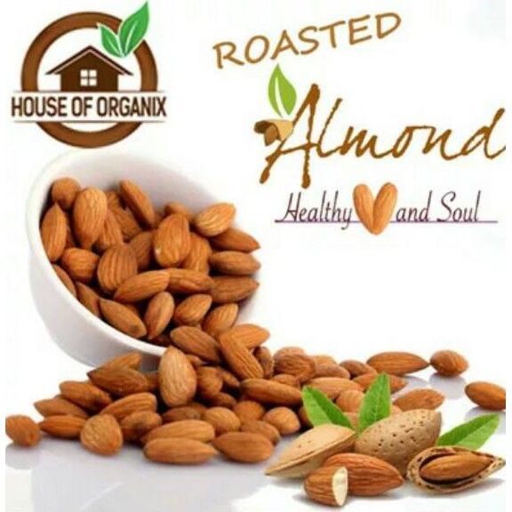 

Natural Roasted Almond (Panggang) 500 Gr