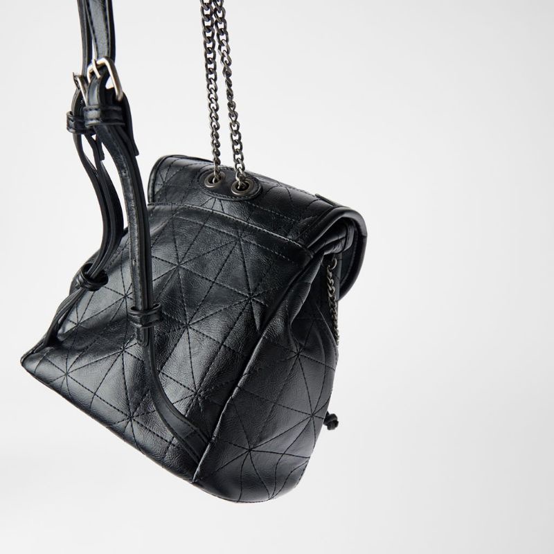 Tas Ransel Zara Serut / Backpack Zara Chain Strap Mix Adjust