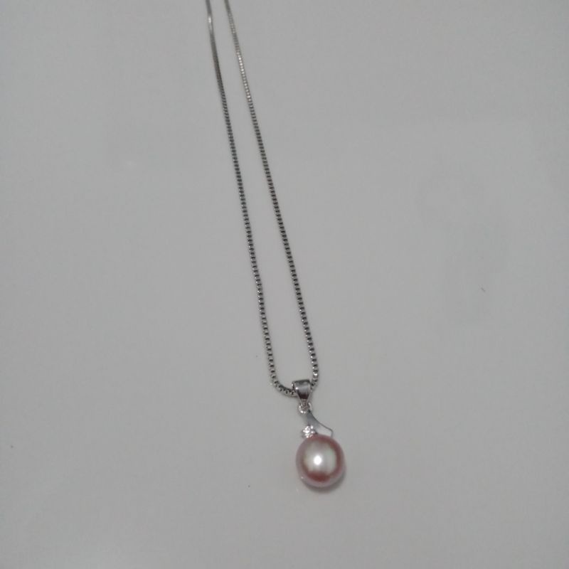 Kalung mutiara kekinian asli lombok / aksesoris mutiara