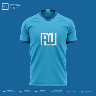 Download Mockup Jersey Bola Futsal Kerah V Variasi Resolusi 5000x5000 Pixels Front Shopee Indonesia