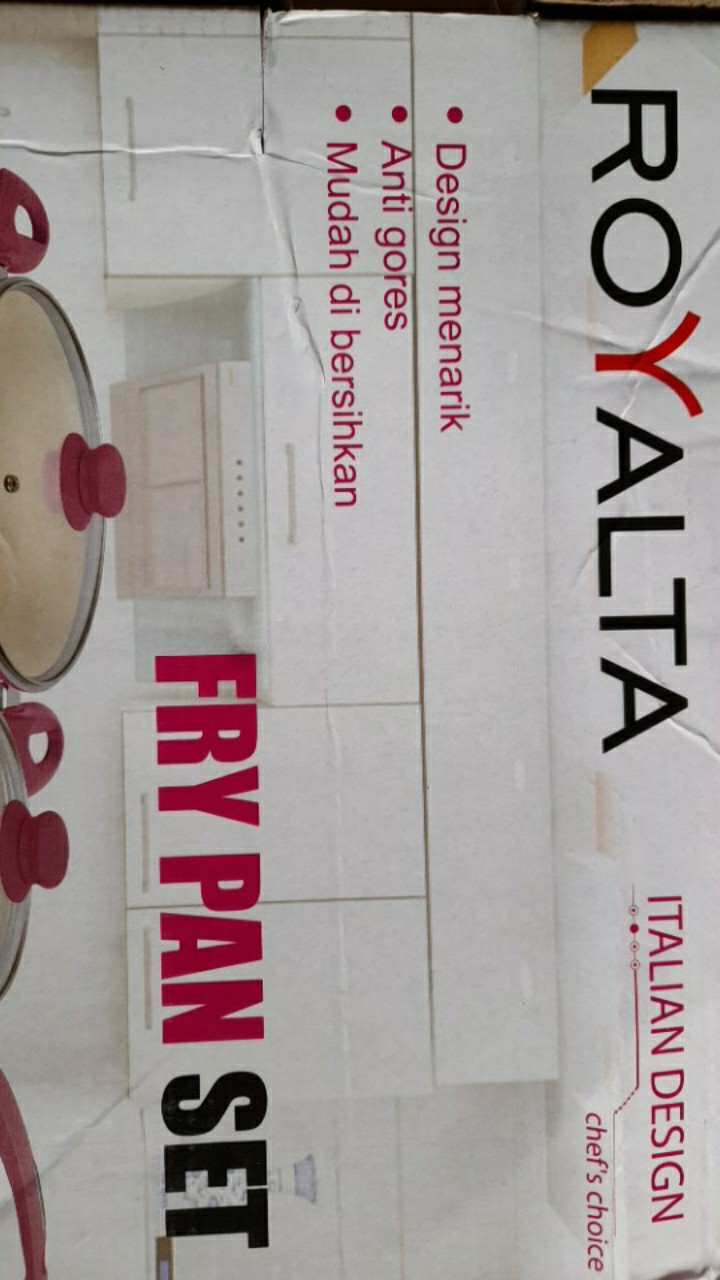 Panci Set Mewah 7 Pc Royalta Italian | Hadiah Parcel Lebaran Yang Bagus