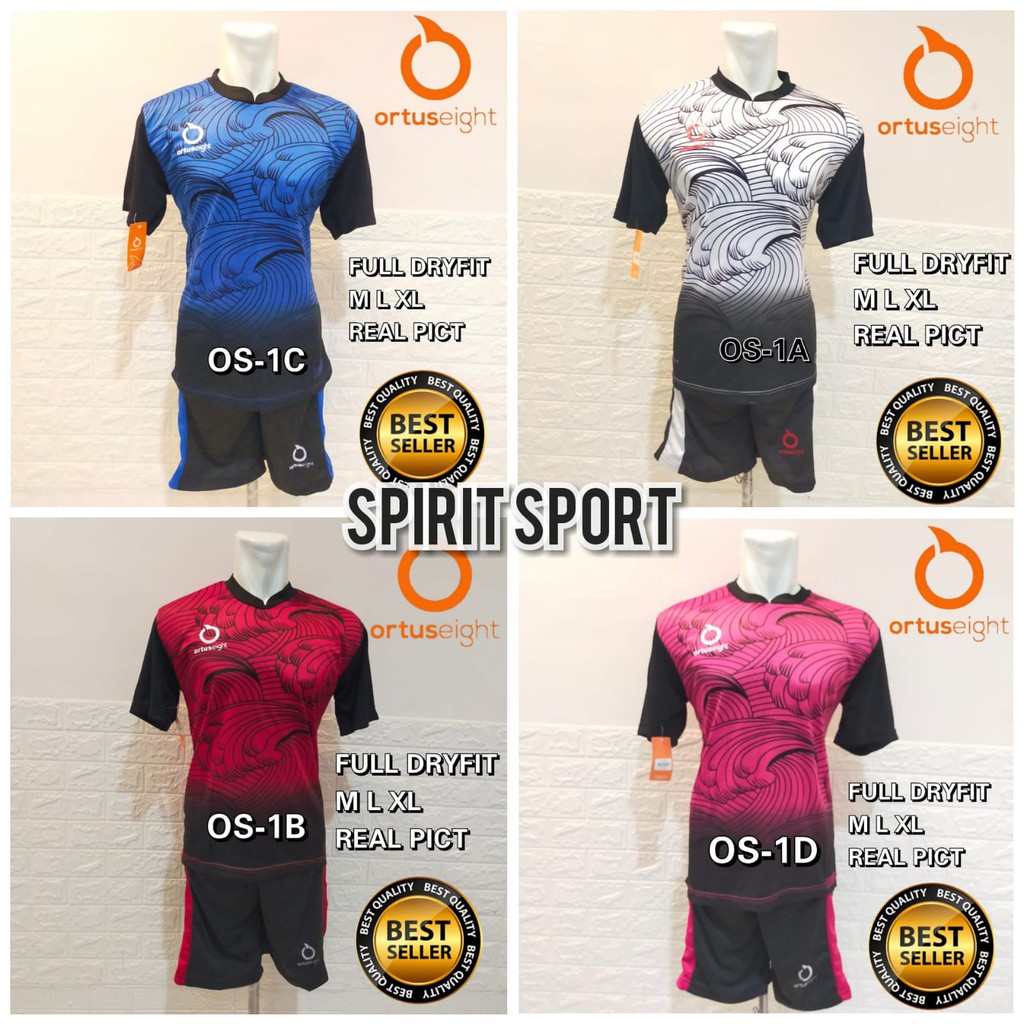 Setelan Baju Futsal Olahraga Futsal Bola Set Jersey Futsal Terbaru Printing Motif Abstrak