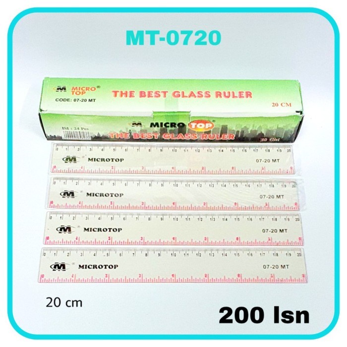 

SJS Penggaris 20cm/ Ukur/ Melukis/ Gambar/ Belajar/ Kantor/ Microtop