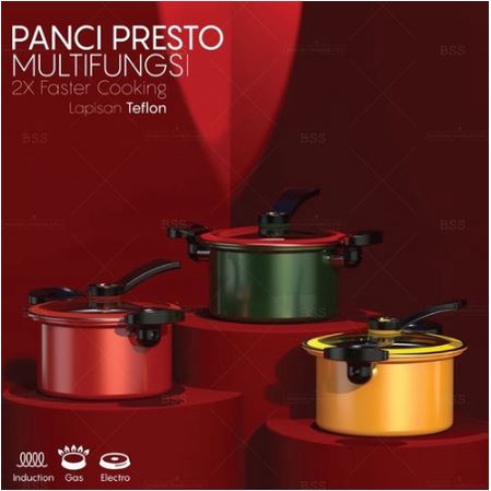 [ OBJ ] Panci Presto multifungsi Uk 22cm