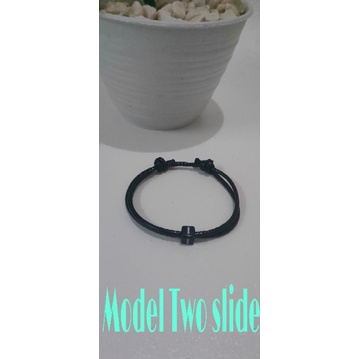 Gelang couple magnet inisial