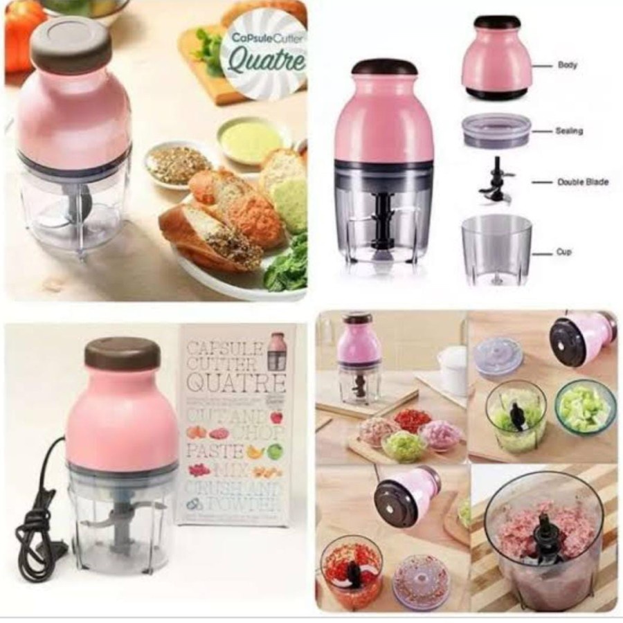 Blender Capsule Cutter Quatre Blender Kapsul Serbaguna