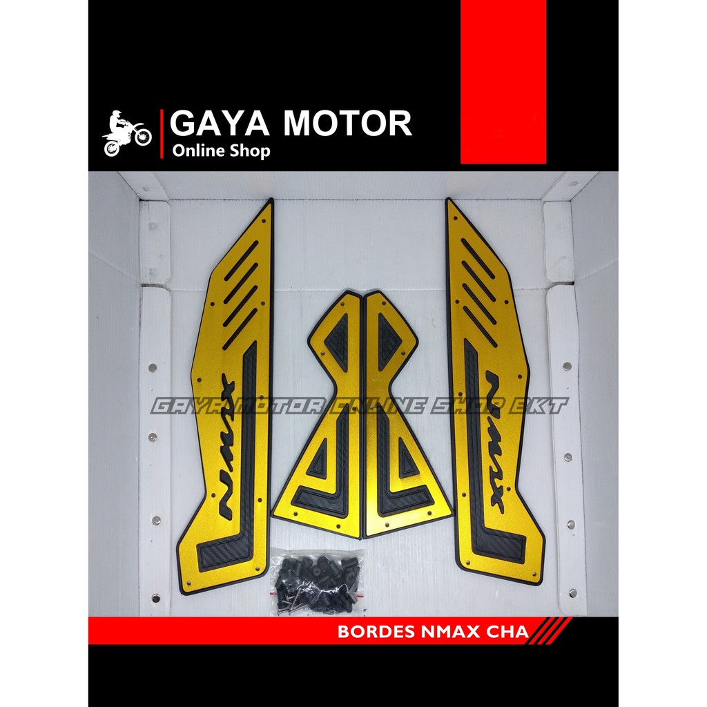 Bordes Nmax / Injakan Alas Kaki Nmax / Karpet Nmax / Pijakan Nmax