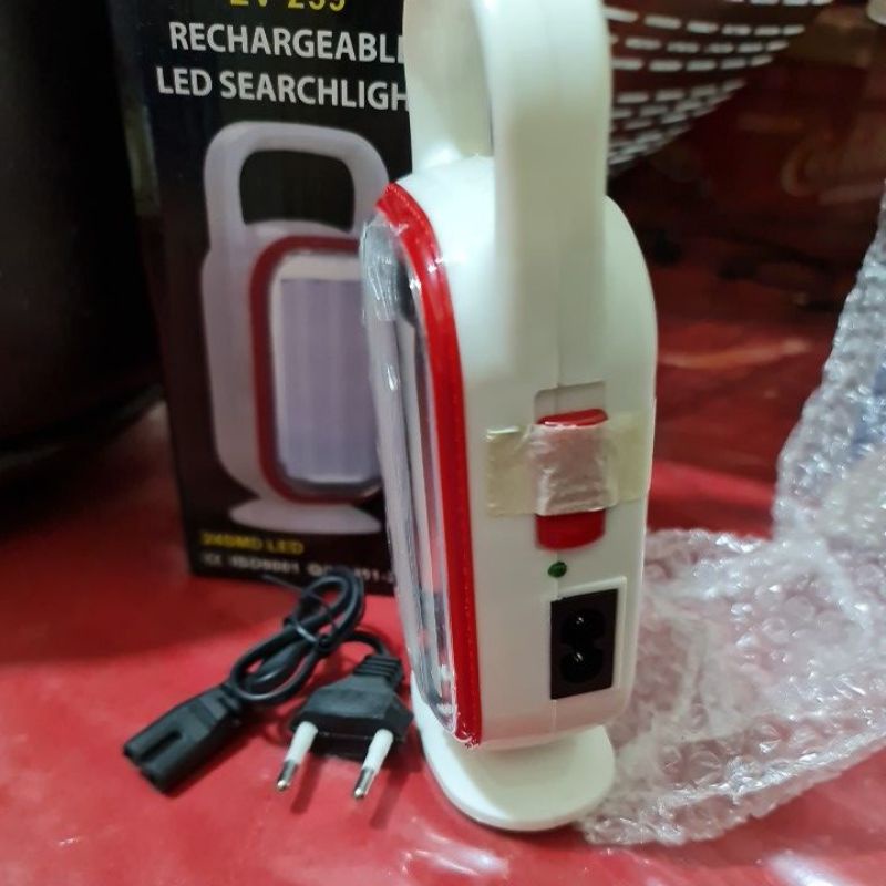 EELIC LAS-E259 Lampu Senter EMERGENCY Hemat Energi Cahaya Putih 6000K RECHARGEABLE