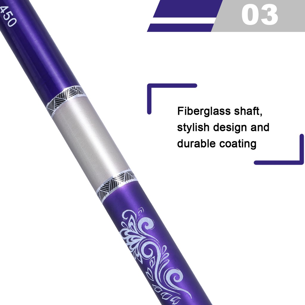 Sougayilang 2.7M-6.3M High Kualitas Super Ringan Serat Karbon Keras Tangan Pancing Teleskopik Pancing Batang Joran Pancing joran tegek