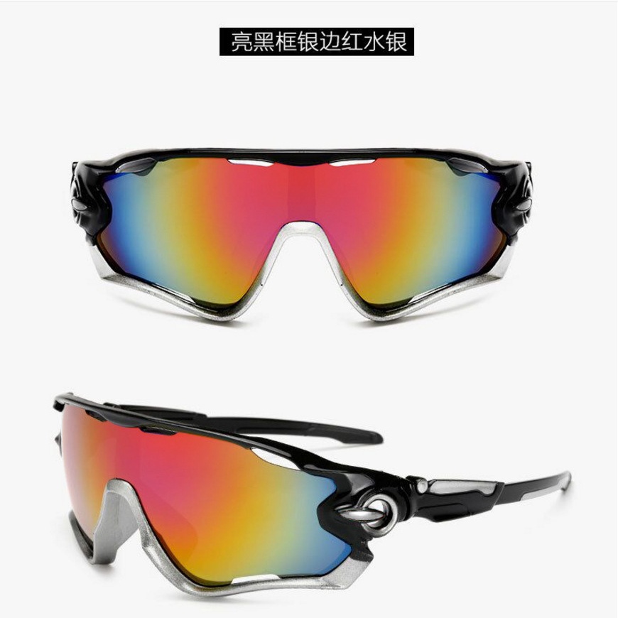 (YUZHU) COD FLASH SALE Pria Wanita Polarized Cycling Sunglasses MTB Sepeda Kacamata Olahraga Sepeda Dasaral Cermin Mata Hitam