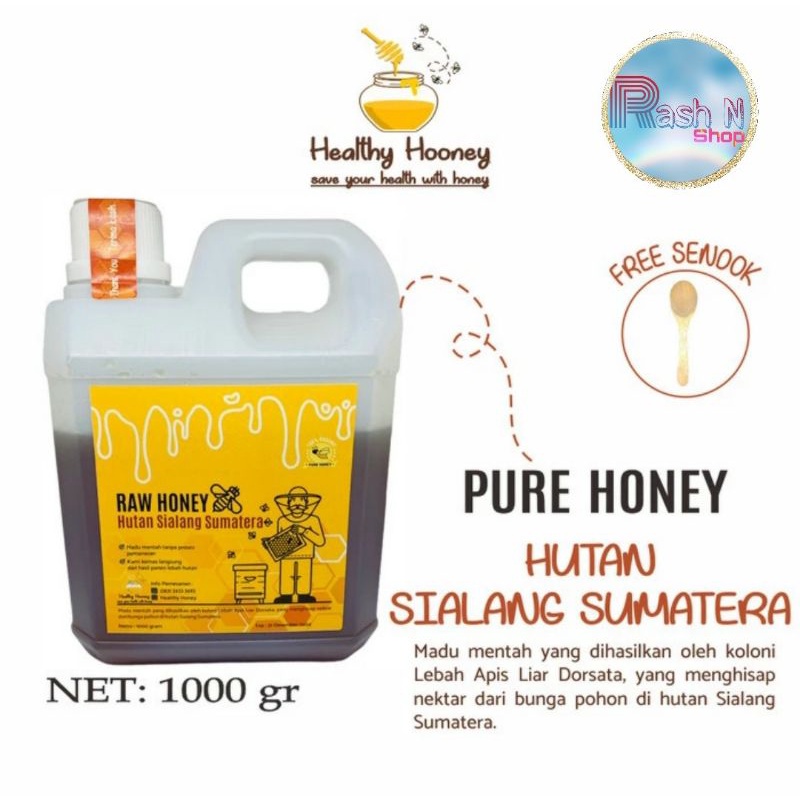 

Madu Kesehatan Madu Hutan Murni Mentah Asli Healty Honey Sialang Sumatera Asli 1Kg