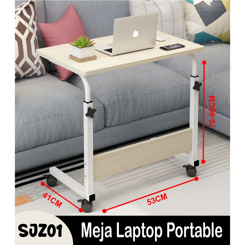 Meja Laptop Portable Meja Laptop roda MURAH