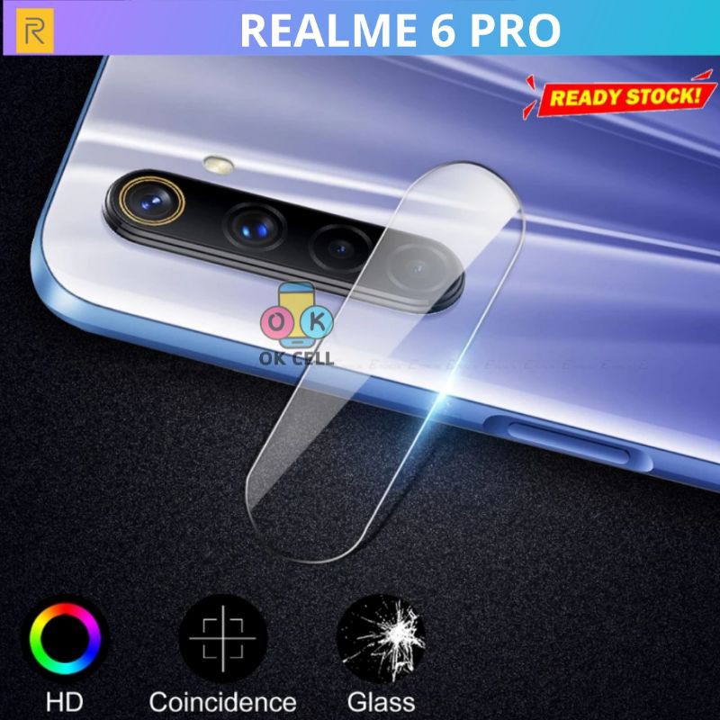 Tempered Glass Camera Realme 6 Pro - TG Anti Gores Belakang Realmi 6Pro Pelindung Lensa Premium