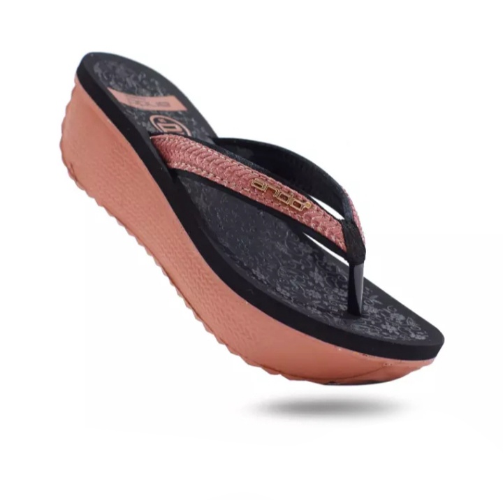 Sandal Wedges Ando Andini Wanita Terbaru / Sandal Wedges Andini Wanita termurah / Sandal Wedges Ando
