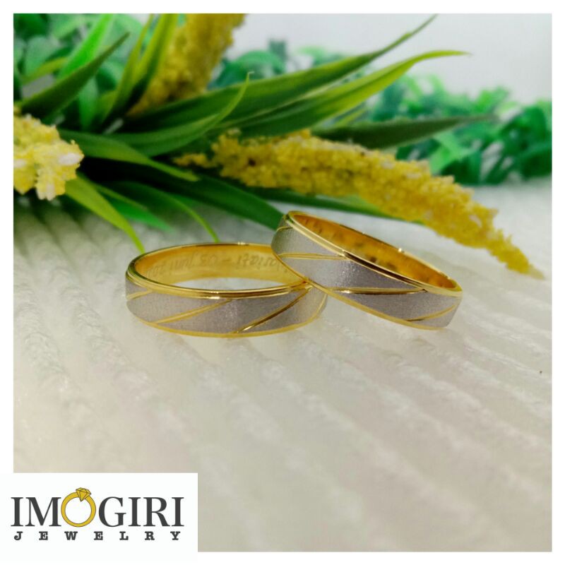Cincin Nikah Cincin Palladium 10%