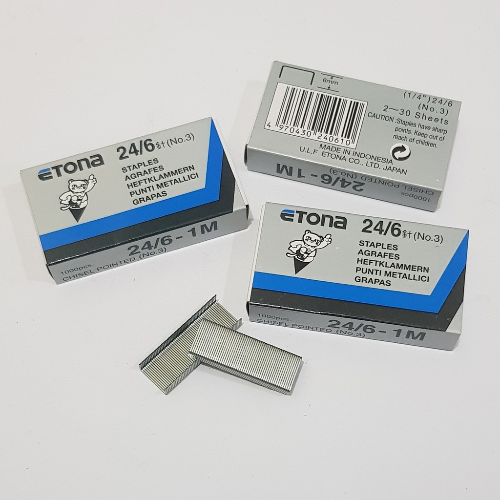 Staples / Isi Jepretan Merk Etona No. 3 | Shopee Indonesia
